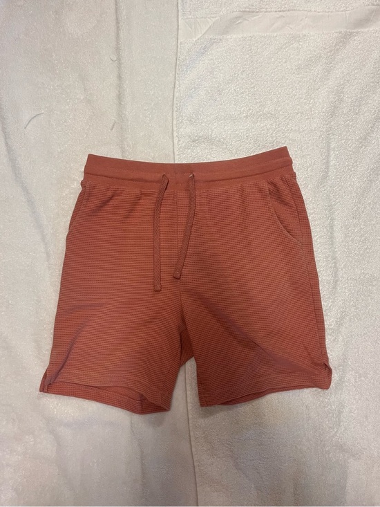 Primark Other - Primark Men's Waffle Knit Drawstring Shorts in Coral